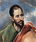 El Greco Canvas Paintings - Study of a Man